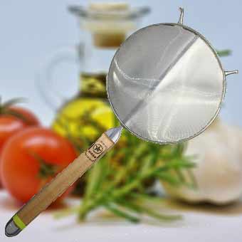 Comal de Redondo de Acero Inoxidable