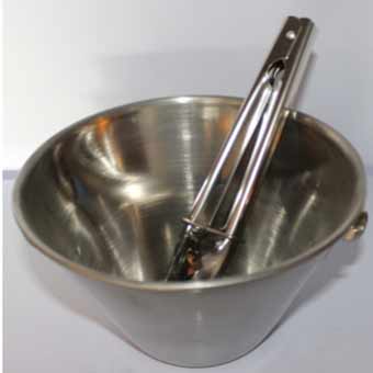 Hielera Redonda Acero Inoxidable