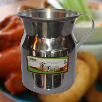 jarra de aluminio para leche, jugo y refresco