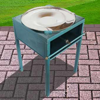 Mueble Chalupero para hacer garnachas, empanadas, fritangas, a Gas