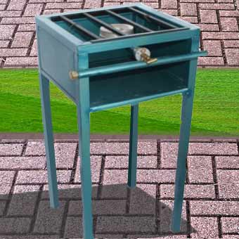 Parrilla Reforzada con Quemador a Gas