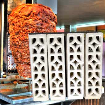 Piedras Radiantes para Tacos al Pastor