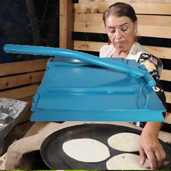 Prensa Manual para hacer Tortillas de 29x34 cm