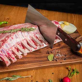 Hacha para Cocina de Acero Inoxidable